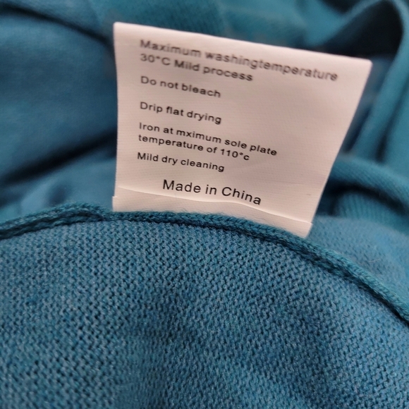 EXLURA Women's Knit Sweater Solid Long Sleeve Wrap Belted Maxi Dress Size S - Picture 13 of 13